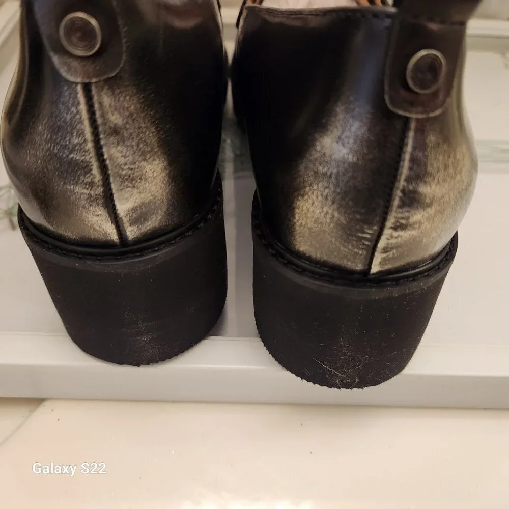 Naturalizer Women's Darry Slip-On Lightweight Lug Sole Heeled Loafer. NIB
